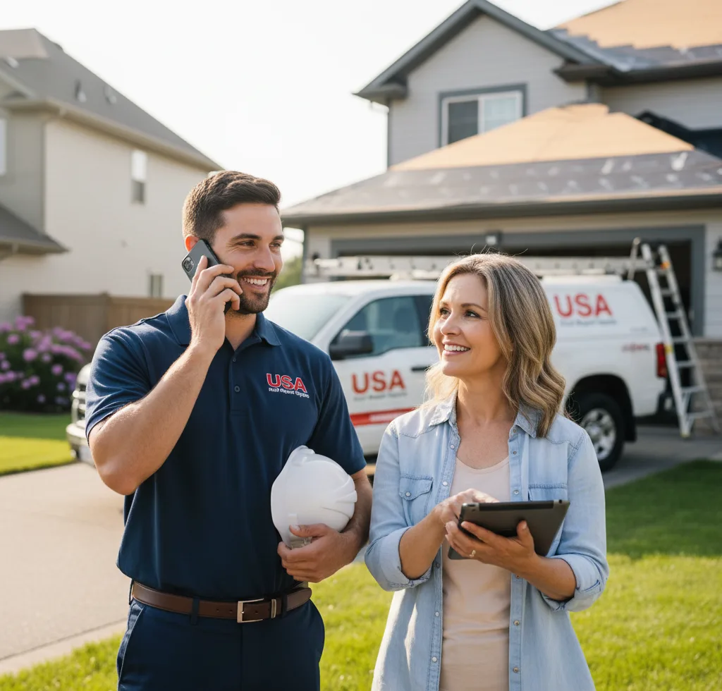 USA Roof Repair Experts customer support in Lexington Park